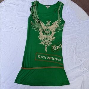 Vintage Y2K Deconstructed Graphic Tank Top